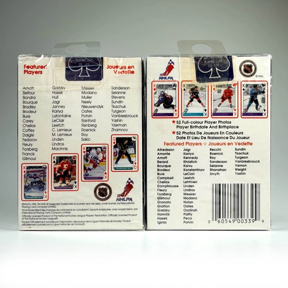 Vintage 1995-1998 NHL Aces Playing Cards - photo 2