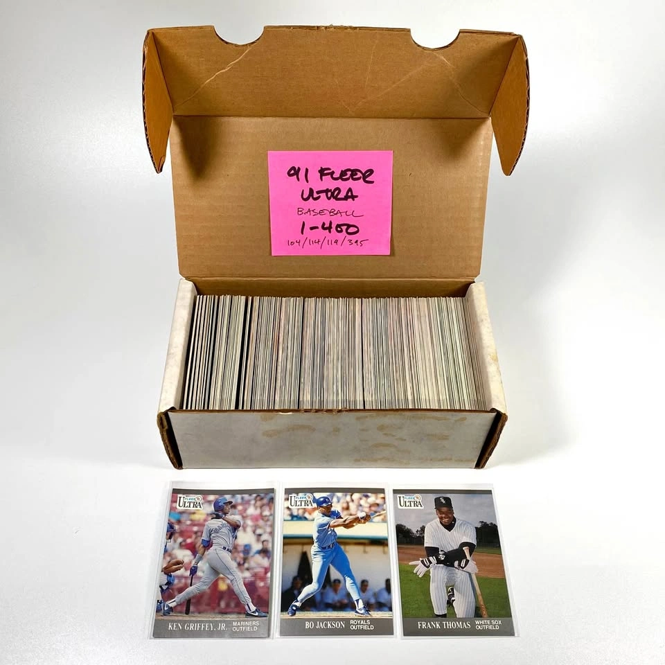 1991 Fleer Ultra Baseball 396/400 Cards