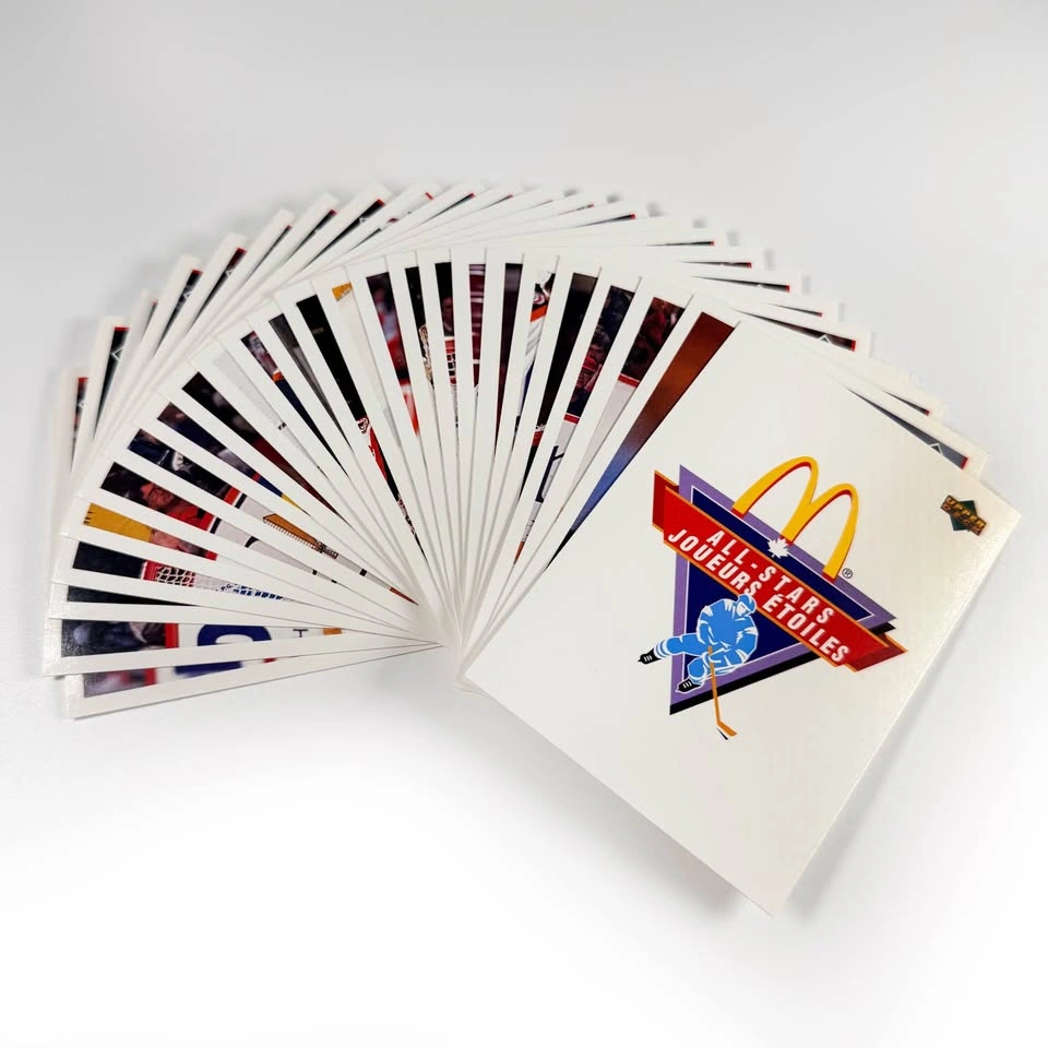 COMPLETE 1991 McDonald’s UD Hockey All-Stars - photo 3