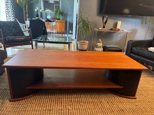 MCM Teak Coffee Table by RS Associates - Made in Canada