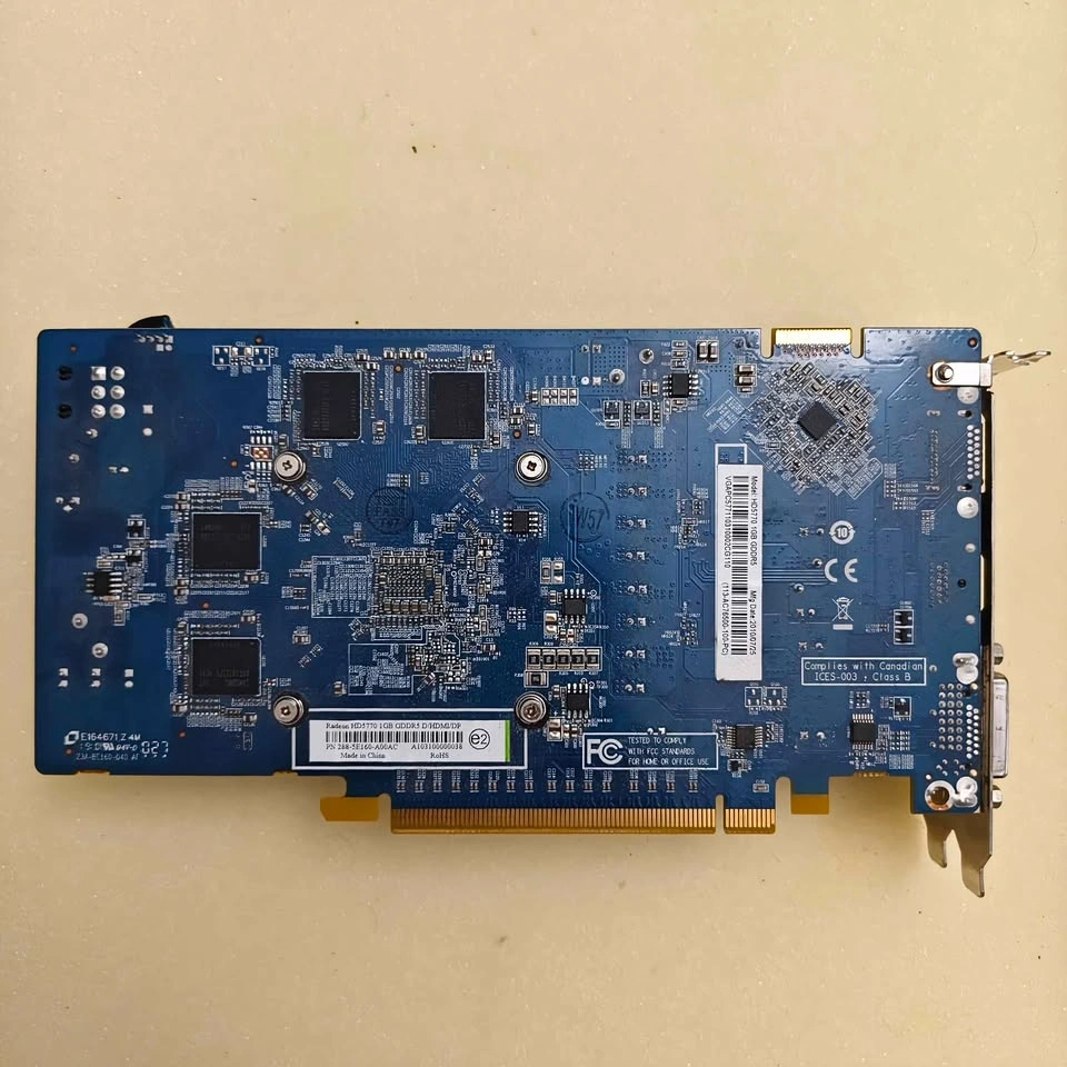 Radeon HD 5770 1Gb Video Card (for parts or repair) - photo 2