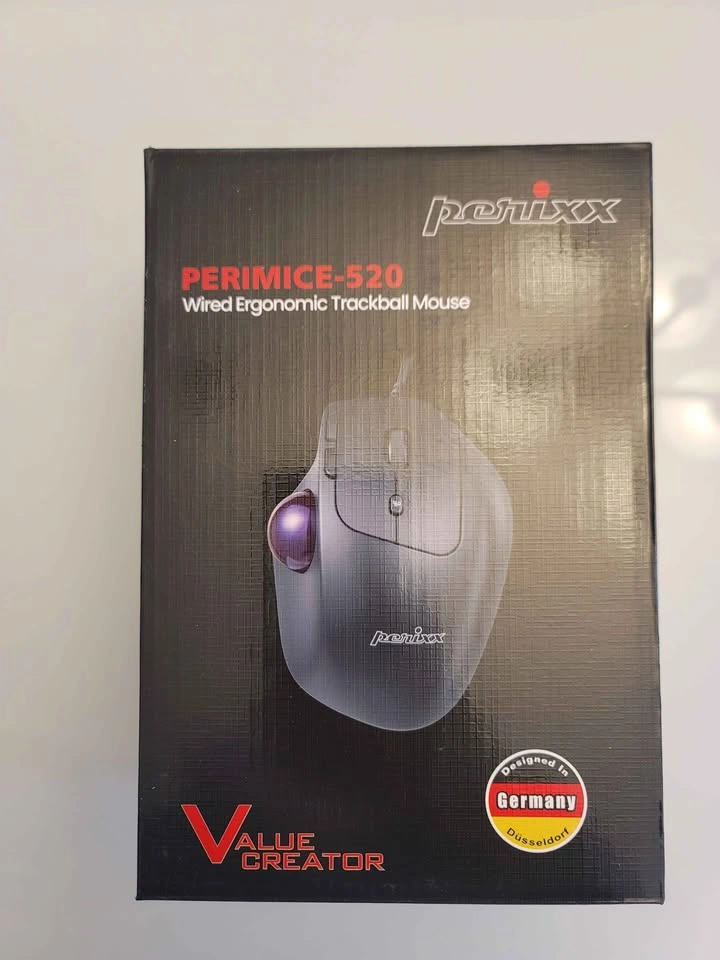 Perixx PERIMICE-520 Wired Ergonomic Trackball Mouse - photo 5