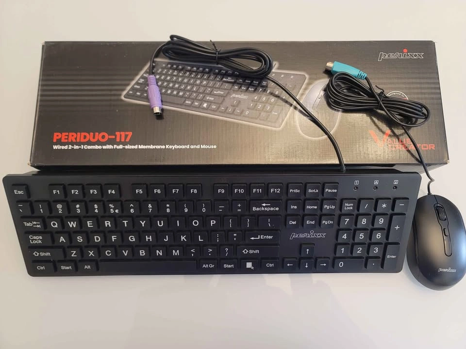 Perixx PERIDUO-117 Wired Keyboard Mouse Combo - photo 2