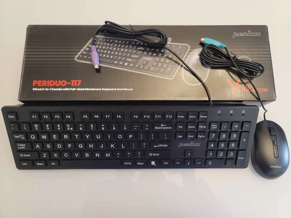Perixx PERIDUO-117 Wired Keyboard Mouse Combo - photo 3