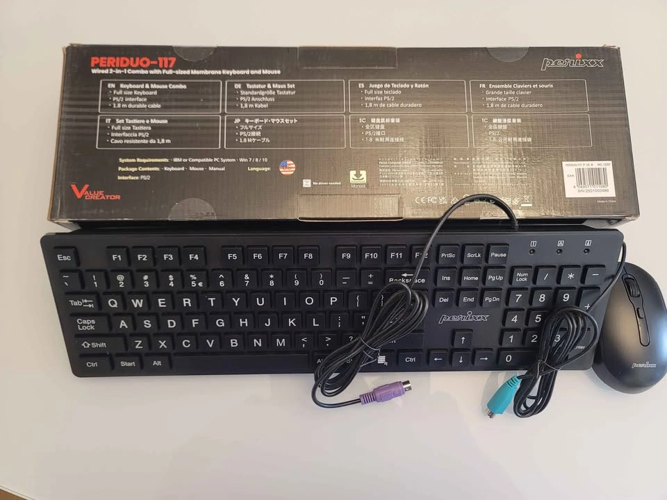 Perixx PERIDUO-117 Wired Keyboard Mouse Combo - photo 4