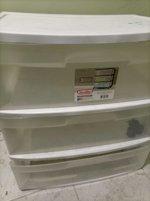 3 Drawer Storage Cart - photo 2