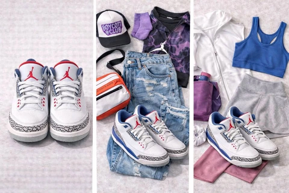 Jordan 3 Retro True Blue (2016)