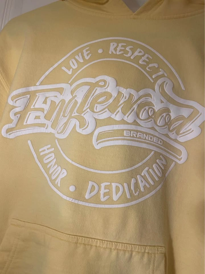 Englewood Branded Yellow Hoodie - photo 2