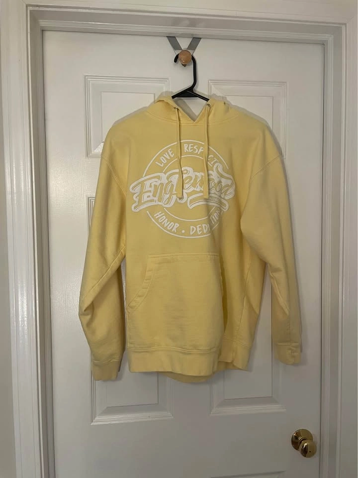 Englewood Branded Yellow Hoodie - photo 3