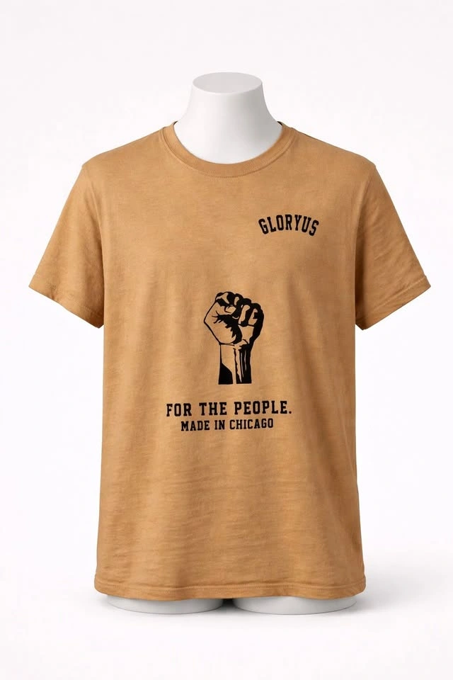 GLORYUS “For The People” Tee – Made in Chicago