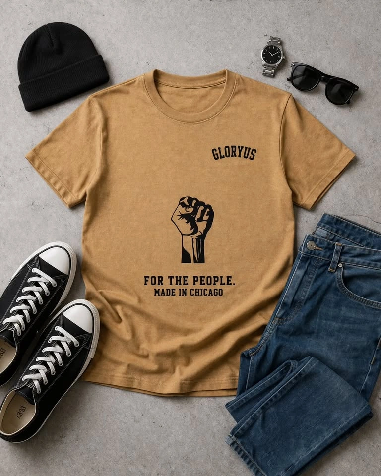 GLORYUS “For The People” Tee – Made in Chicago - photo 3
