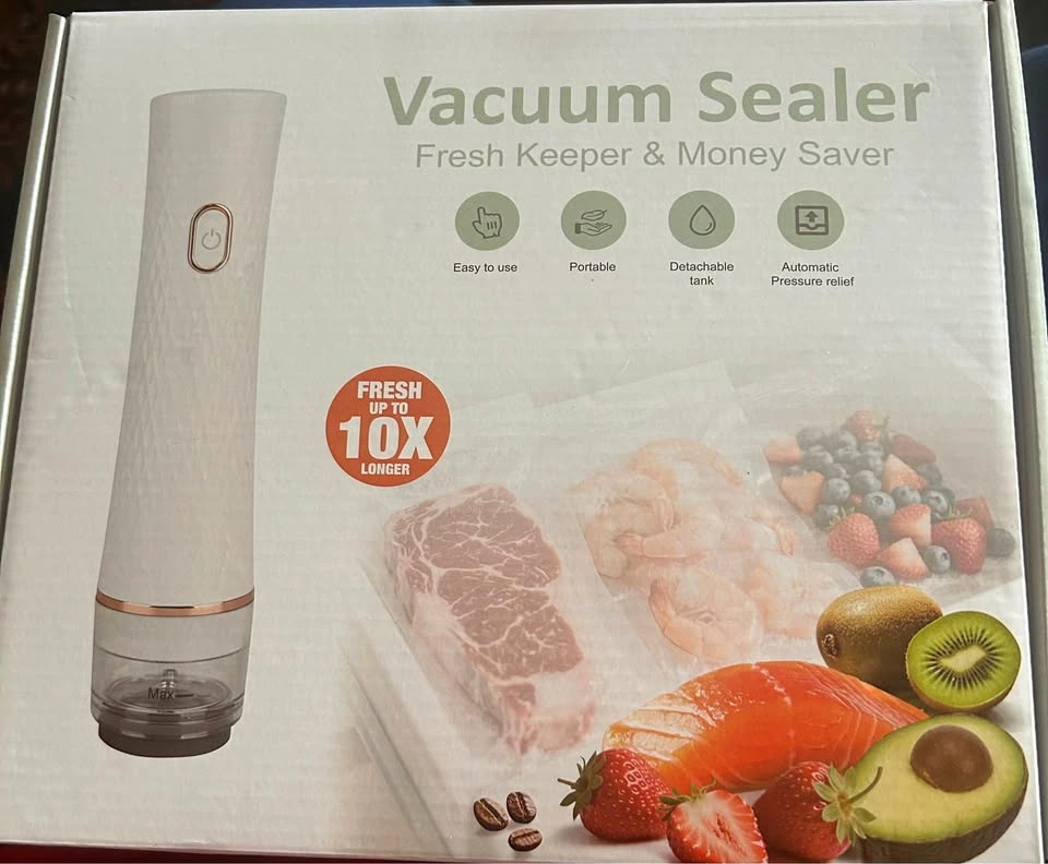 Olecha Food Vacuum Sealer with 30 Storage Vacuum Bags