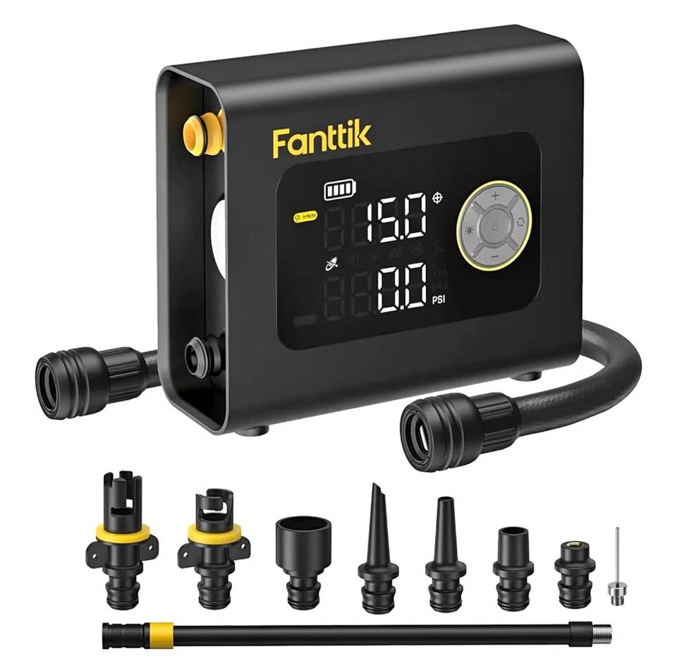 Fanttik S300 Cross Inflator for Autos, Toys, Balls, Bikes
