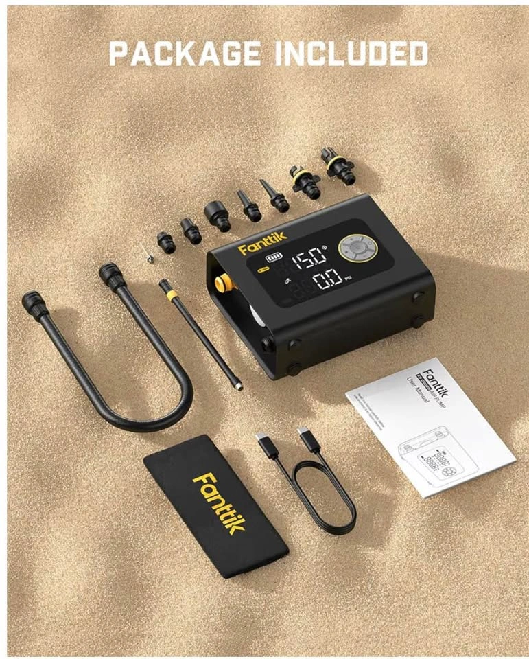 Fanttik S300 Cross Inflator for Autos, Toys, Balls, Bikes - photo 2