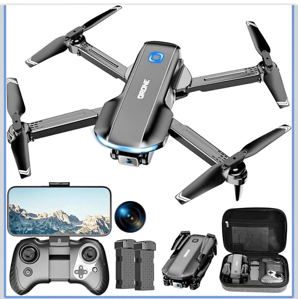 JY017 1080P Foldable Drone for Beginners w/ Camera