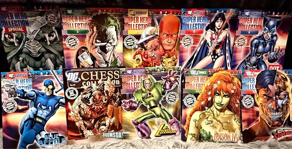 Lot of DC Comics Chess Books