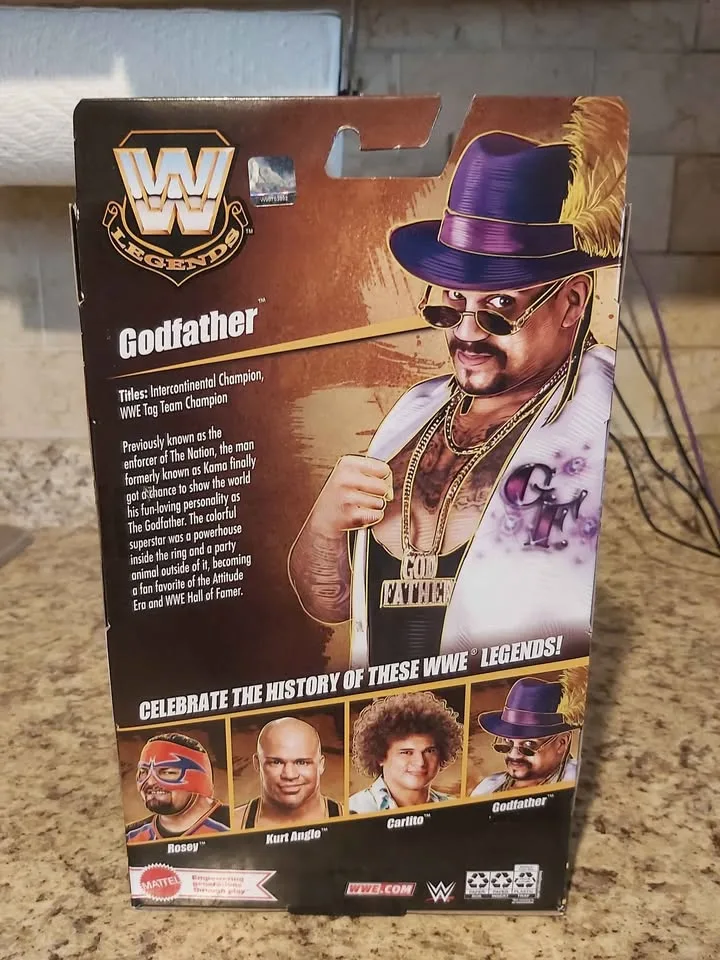 WWE - ( The Godfather) Legends Series 26 - BNIB / MOC image indicator(3)
