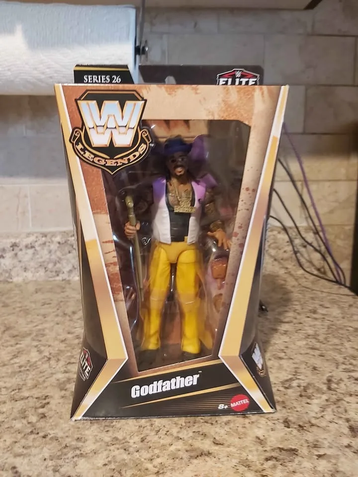 WWE - ( The Godfather) Legends Series 26 - BNIB / MOC image indicator(4)