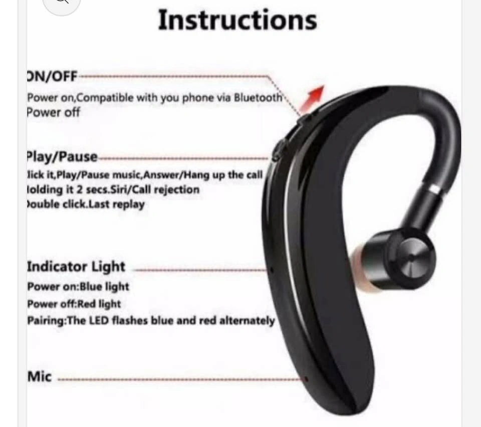 Wireless Headset Model S109 - photo 2