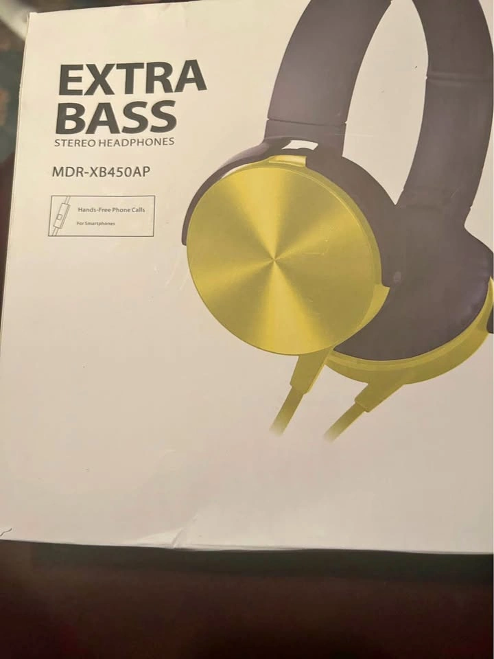Sony MDR-XB450AP Extra Bass Stereo Headphones