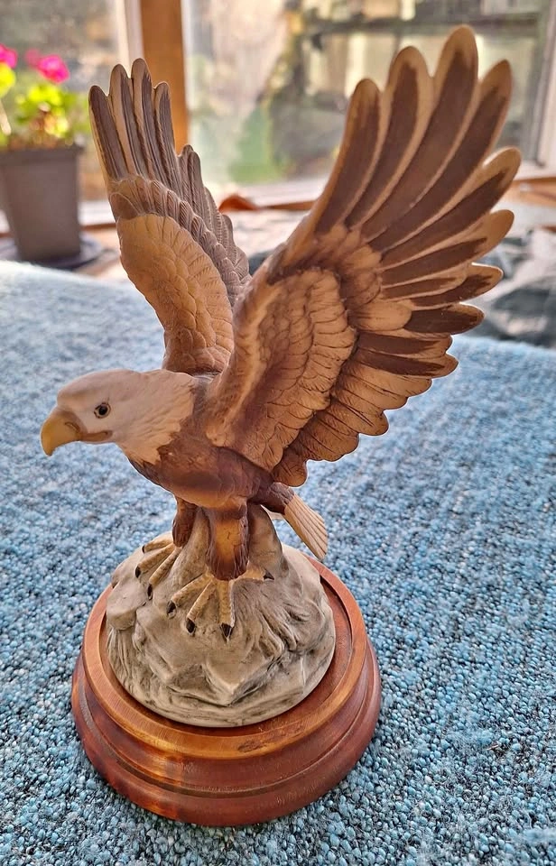 Bald Eagle Figurine by Andrea Sadek