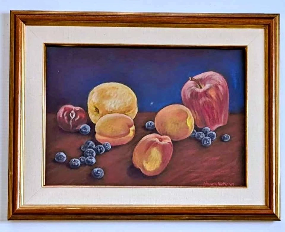 Sharron Pretty Pastel Painting, The Summer Bounty I