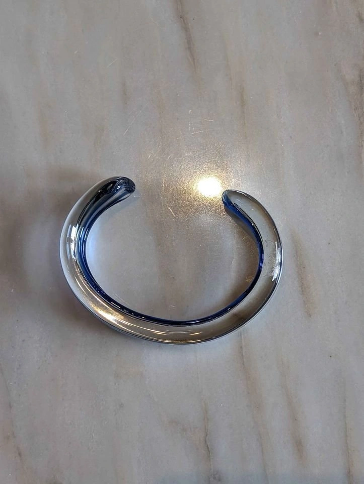 Blown Glass Cuff Bracelet - photo 4