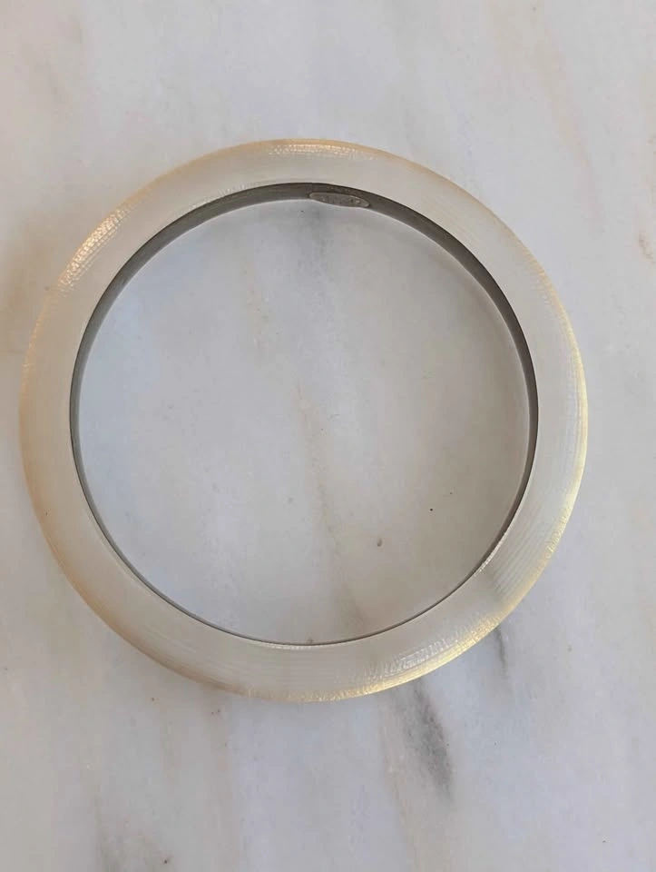 Vintage Alexis Bittar Gold Lucite Bangle - photo 4