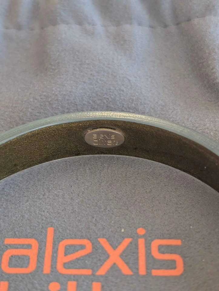 Vintage Alexis Bittar Blue Lucite Bangle - photo 5