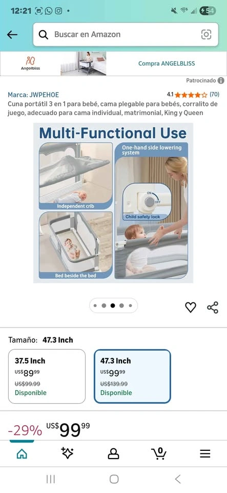 Portable Baby Crib - Used Once - photo 5
