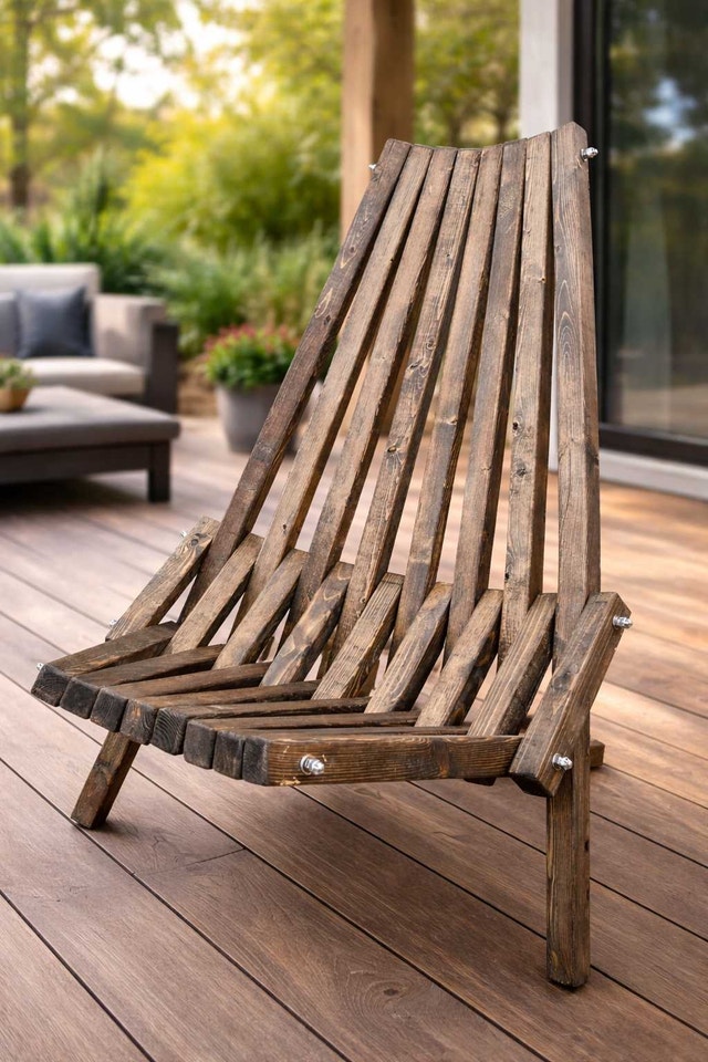 HAND CRAFTED WOODEN FOLDING CHAIRS