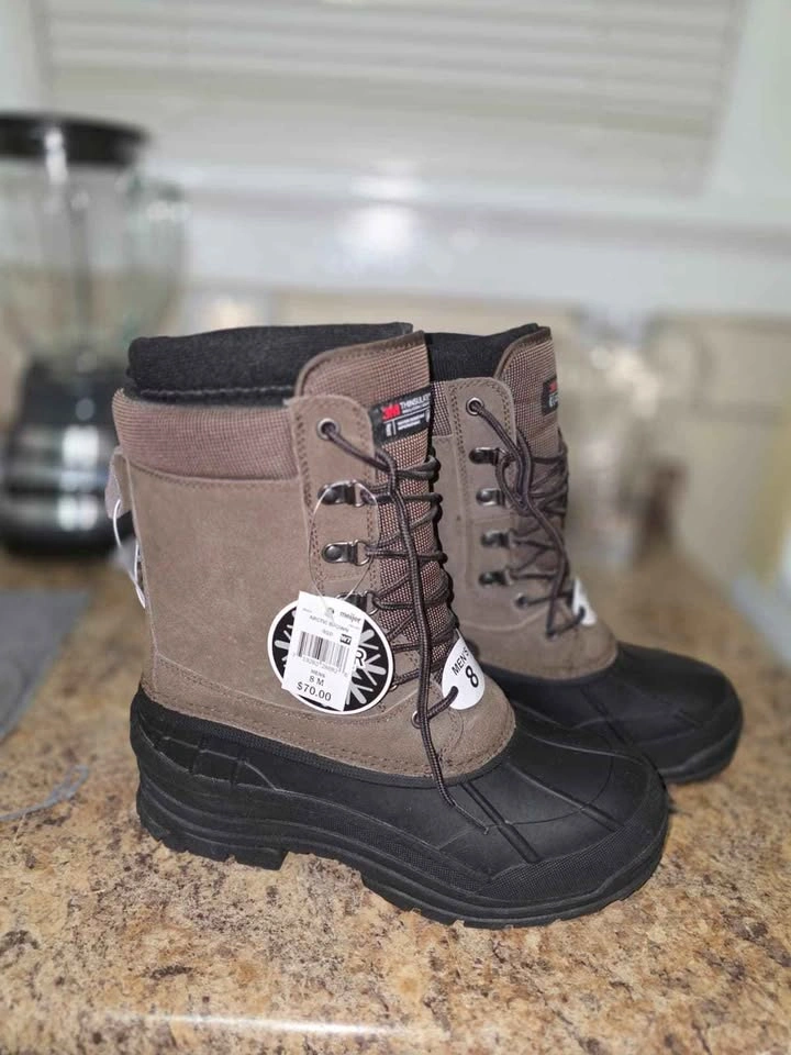 Men's Winter Boots Size 8 - THINSULATE WATERPROOF - photo 2