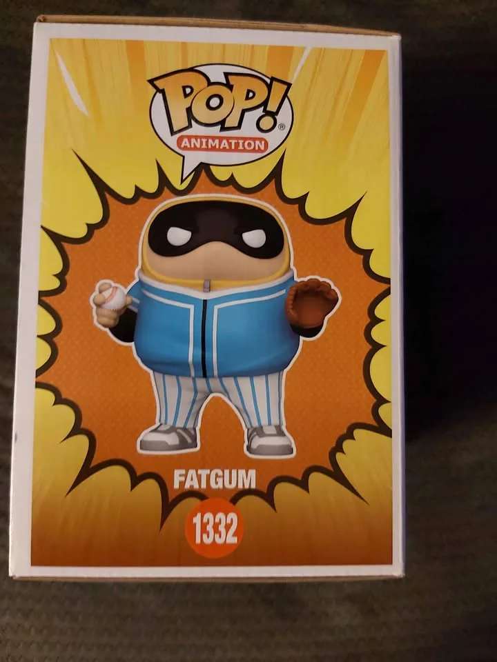 My Hero Academia- Funko Pop! ( Fatgum playing baseball ) " New " image indicator(2)