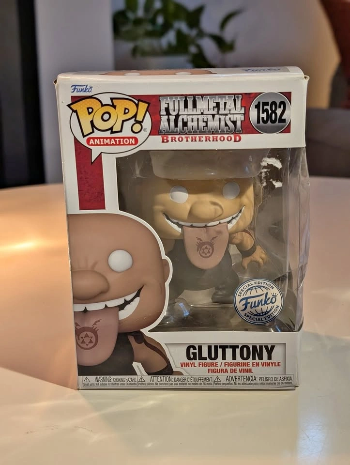 Funko Pop! FMA Brotherhood Gluttony #1582 Special Edition