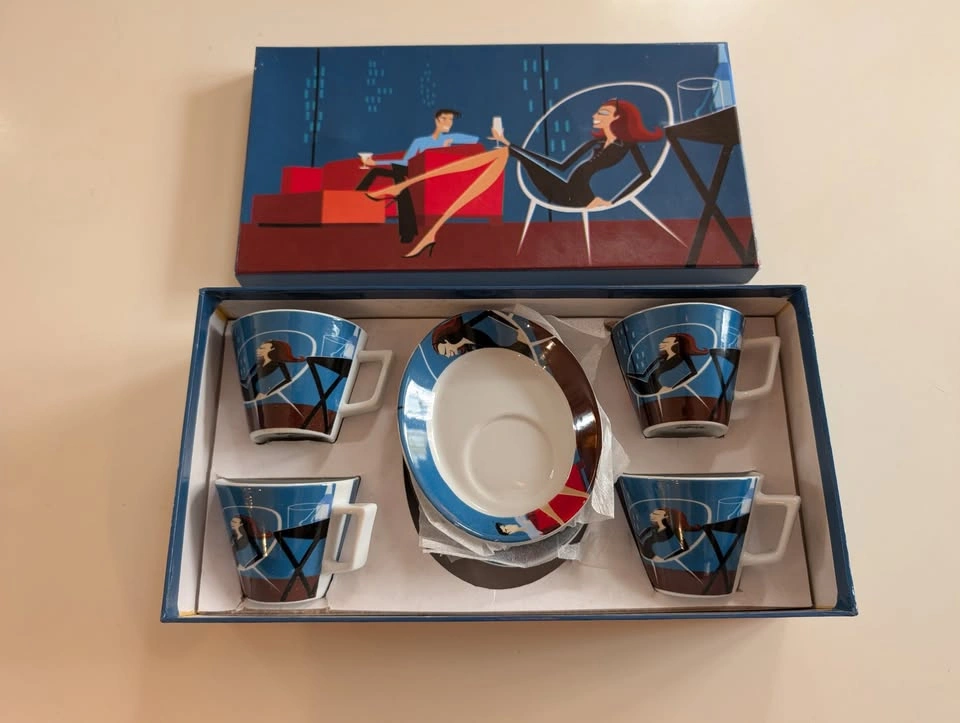 Verdici Design 8pc Espresso Set – MCM Café Style - photo 2