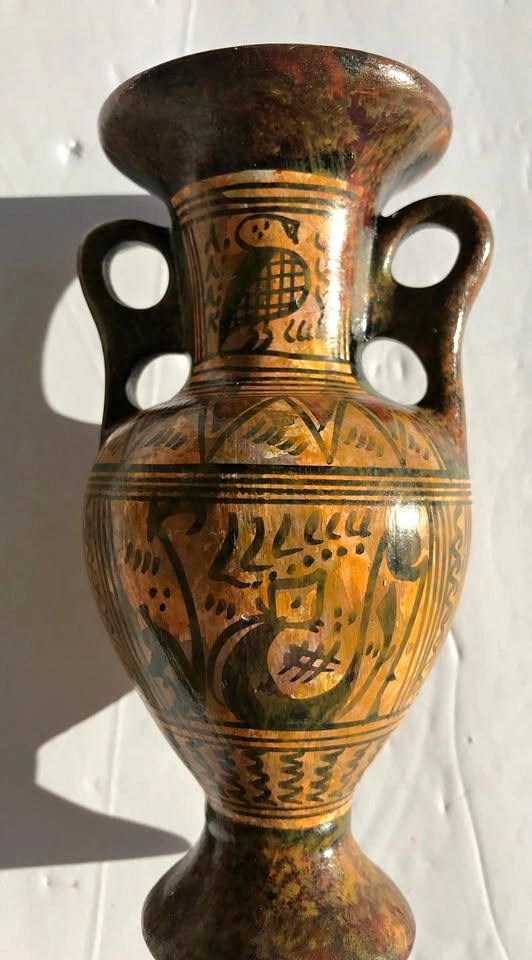 Hand Crafted 6" Vase, Signed
