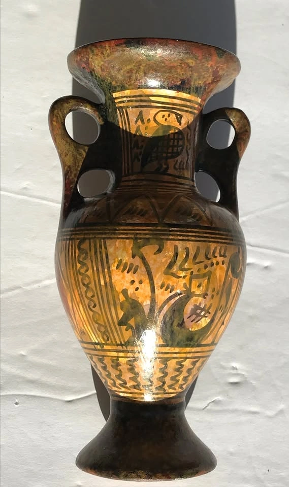 Hand Crafted 6" Vase, Signed - photo 4