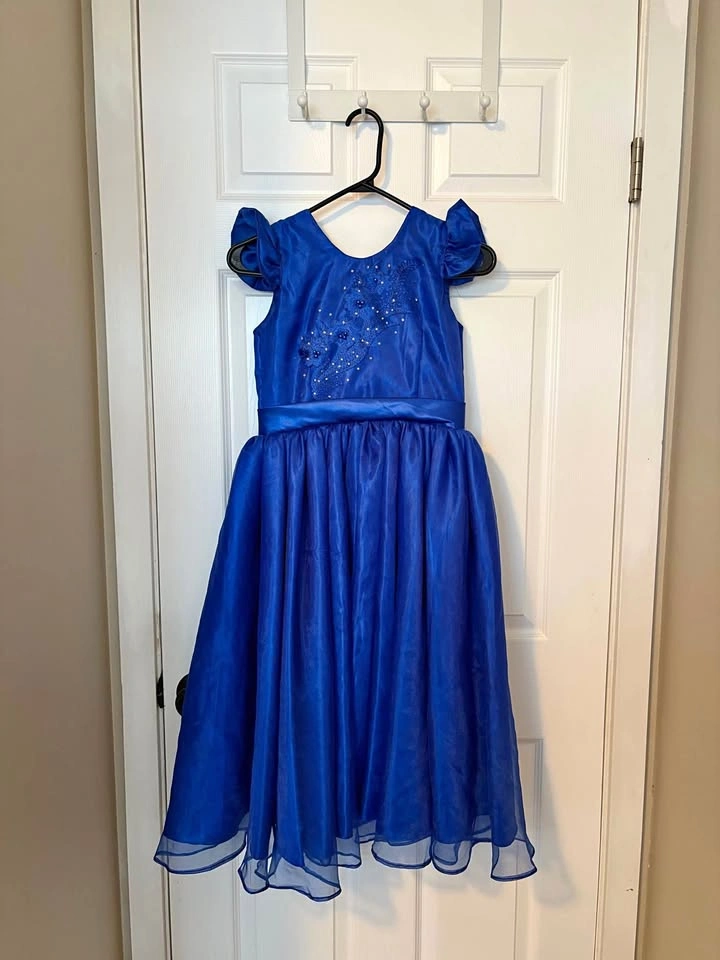 Royal Blue Kid’s Gown