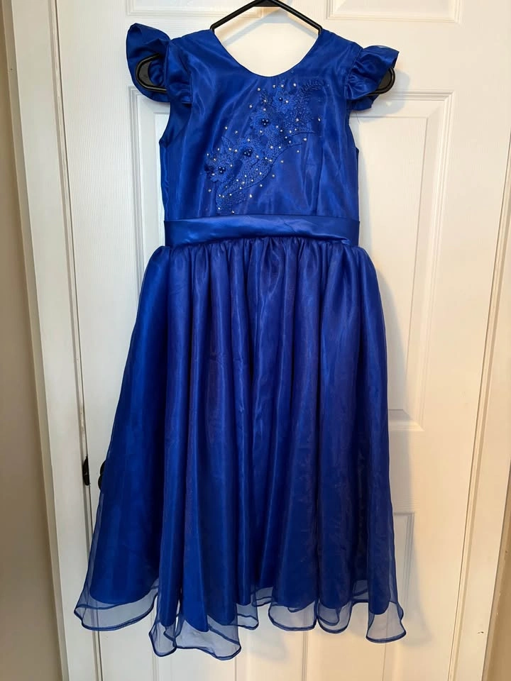 Royal Blue Kid’s Gown - photo 2