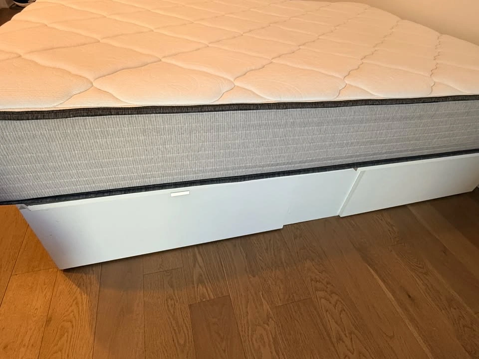 Double/Full Bed Frame & Mattress Bundle - photo 3