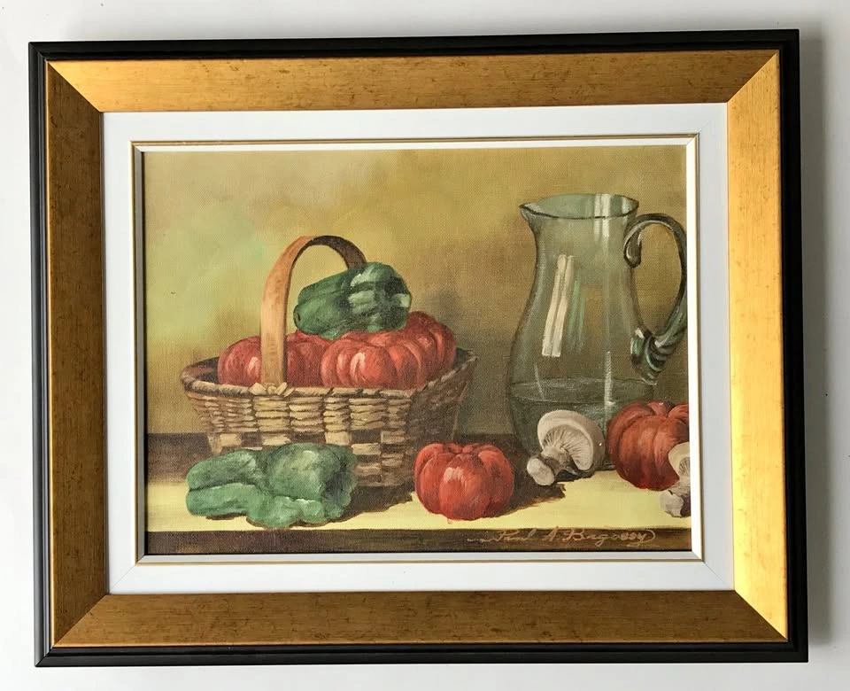Paul A. De Bagossy Oil Painting, Still Life