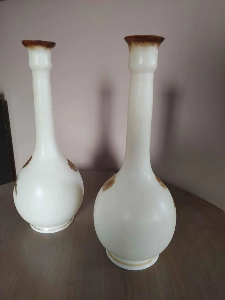 Pair of Vintage Austrian Tepletz Vases - photo 5