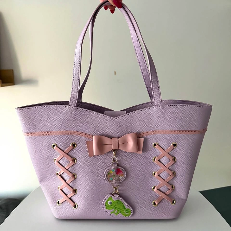 Disney Princess Tangled Rapunzel Pascal Bag from Japan