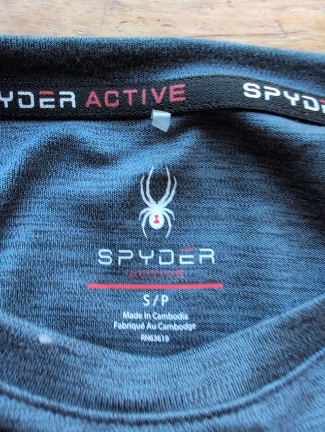 Spyder Active Shirt Women's Small Grey - photo 2