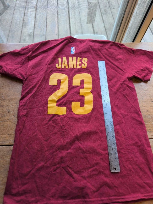 Adidas LeBron James Shirt Cleveland Medium - photo 4