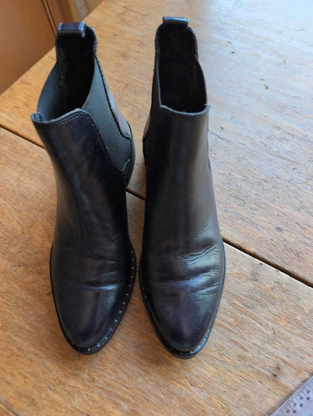 L'Intervalle Boots Black Woman's Size 7.5 EU 38 - photo 5