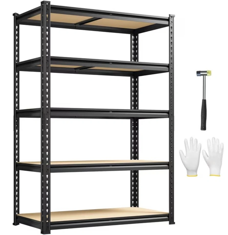 BRAND NEW 5-Tier Adjustable Metal Shelving Unit - Never been use - photo 3