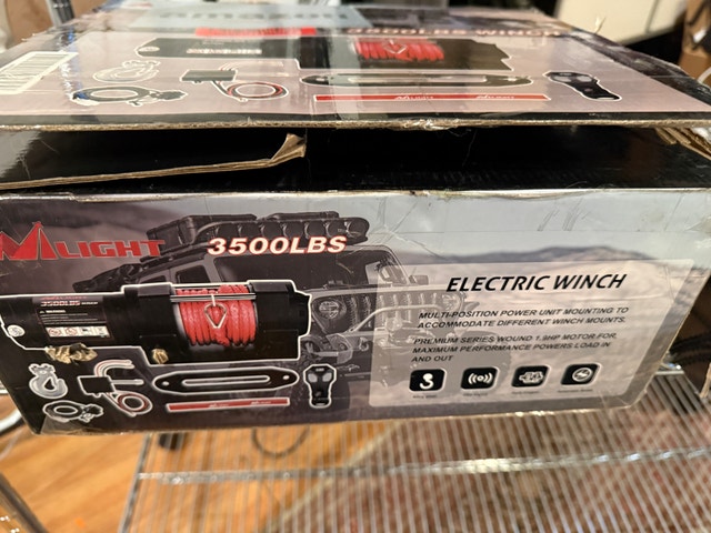 M-Light 3500lbs Winch - photo 2