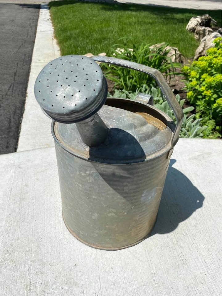 Metal Watering Can - photo 2