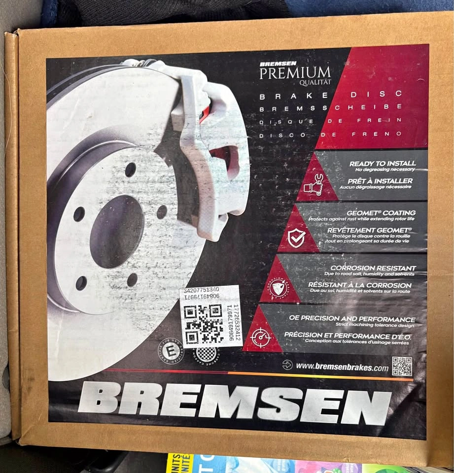 Bremsen Front Disc Brake Rotor x2